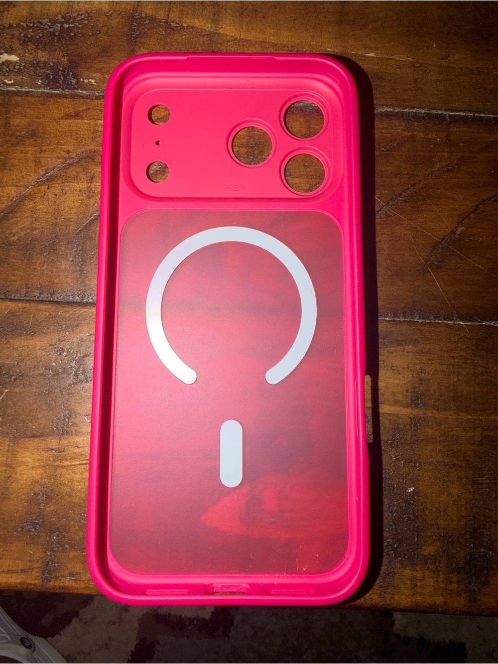 Pink MagSafe-Compatible Protective Phone Case